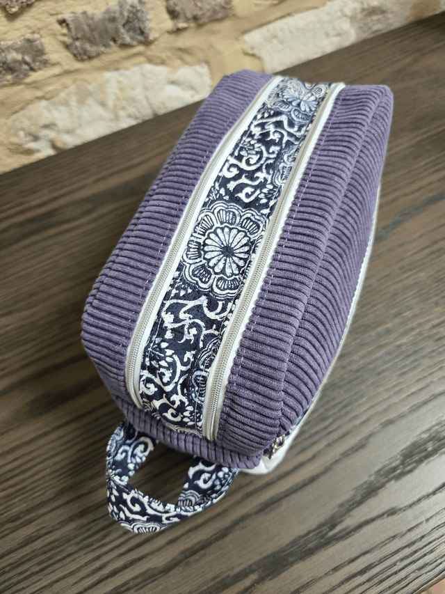 Trousse de toilette Raphaël lilas