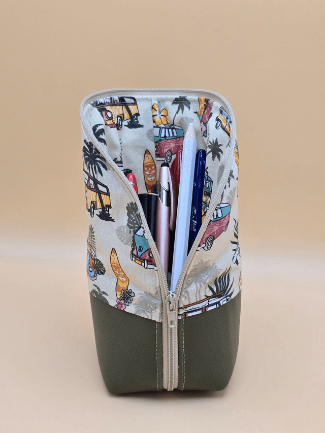 Trousse "pot de crayons"