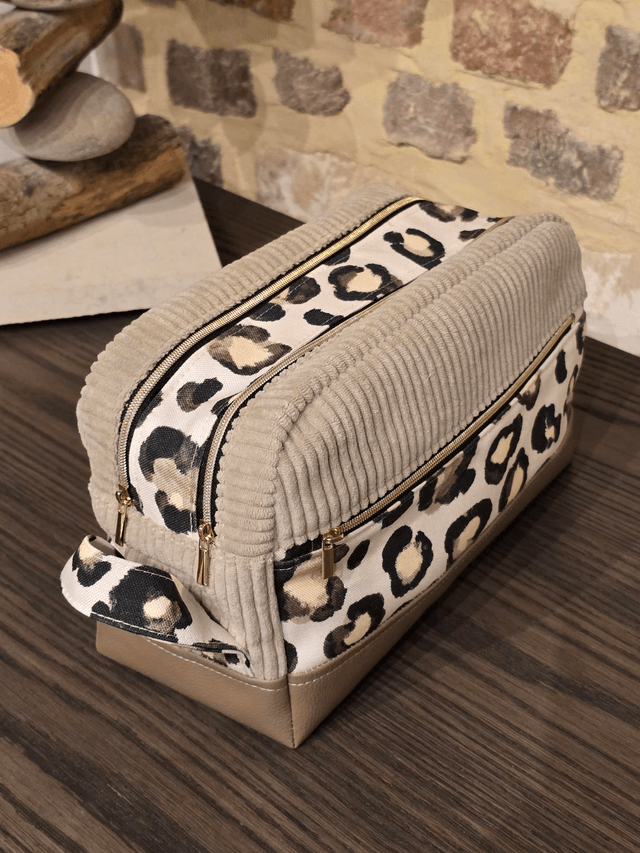 Trousse de toilette Raphaël léopard