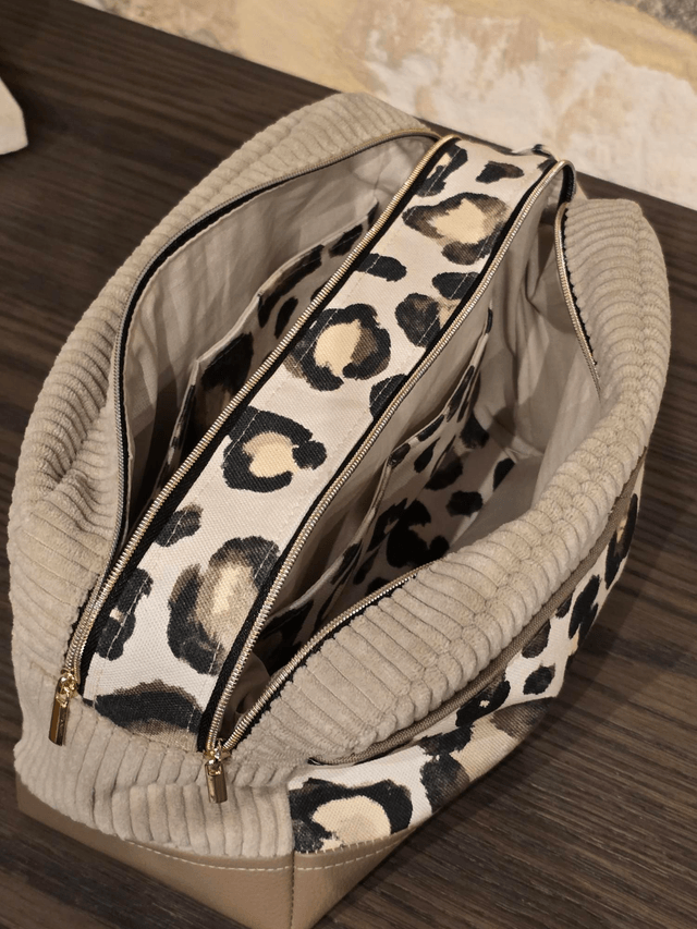 Trousse de toilette Raphaël léopard