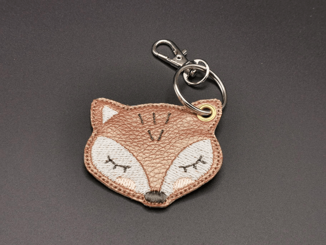 Porte-clés tête de renard