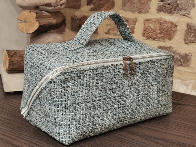 Grande trousse de toilette - Ouverture à plat